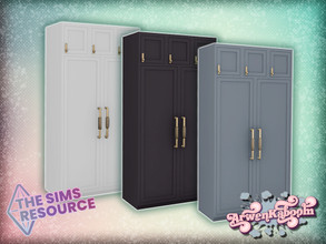 Sims 4 — Mid Century Modern Collection - Fridge by ArwenKaboom — Base game fridge in three recolors. You can find all
