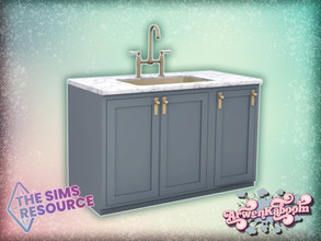 Sims 4 — Mid Century Modern Collection - Sink by ArwenKaboom — Base game sink in three recolors. You can find all items