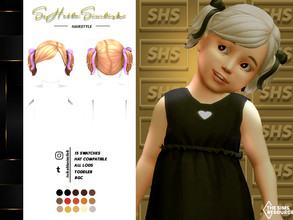 Sims 4 — Heather Hairstyle (Toddler) by sehablasimlish — I hope you like it and enjoy it.
