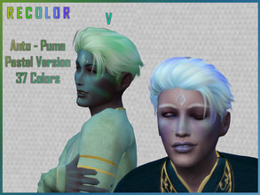 Sims 4 — Anto-Puma Recolor [Pastel] by TheeAwkwardOne — 37 swatches of pastels