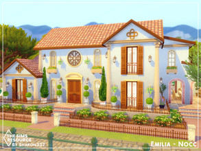 Sims 4 — Emilia - Nocc by sharon337 — Emilia is a 4 Bedroom 3 Bathroom home. Perfect for a family of 6. It's built on a