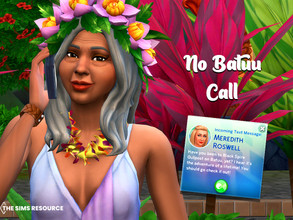 Sims 4 — No Batuu Call by MSQSIMS — With this mod you will not get a Batuu call invite from Random Sims when you start a