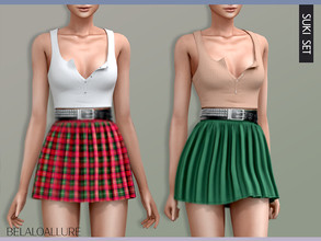 Sims 4 — Belaloallure_Suki top (patreon) by belal19972 — Simple button up shirt for your sims , enjoy :) 