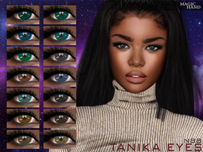 Sims 4 — Tanika Eyes N88 by MagicHand — Colorful eyes for males and females in 15 colors - HQ compatible. Preview - CAS