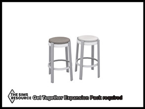 Sims 4 — Wren Kitchen Stool by seimar8 — Maxis match kitchen bar stool. Get Together Expansion Pack required