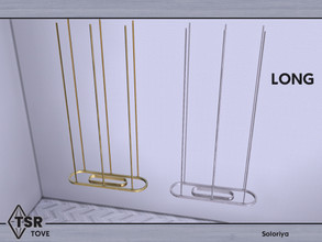 Sims 4 — Tove. Ceiling Light, long by soloriya — Ceiling light, long. Part of Tove set. 2 color variations. Category: