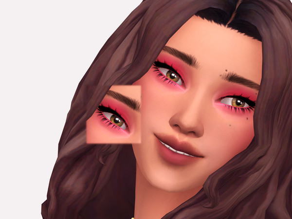 Sims 4 — Tulip Eyeshadow by Sagittariah — base game compatible 7 swatch properly tagged enabled for all occults disabled