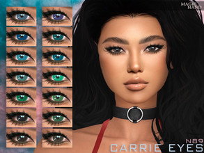 Sims 4 — Carrie Eyes N89 by MagicHand — Colorful eyes for males and females in 16 colors - HQ compatible. Preview - CAS