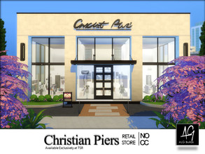 Sims 4 — Christian Piers by ALGbuilds — Christian Piers is an award winning retail clothing store located in the center
