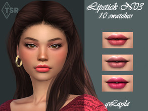 Sims 4 — Lipstick N03 by qLayla — The lipstick is : - base game compatible. - allowed for teen, young adult, adult and