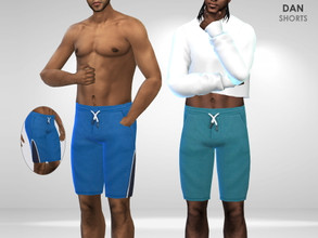 Sims 4 — Dan Shorts by Puresim — Men shorts in 3 colors.