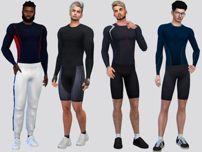 Sims 4 — Compression Shirt by McLayneSims — TSR EXCLUSIVE Standalone item 8 Swatches MESH by Me NO RECOLORING Please