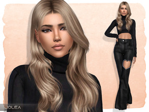 Sims 4 — Elena Ritchie by Jolea — If you want the Sim to look the same as in the pictures you need to download all the CC