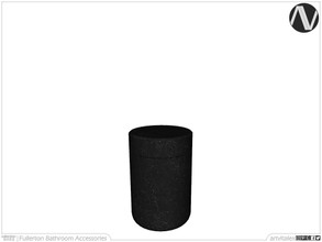 Sims 4 — Fullerton Jar With Lid by ArtVitalex — Bathroom Collection | All rights reserved | Belong to 2022 ArtVitalex@TSR
