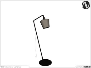 Sims 4 — Hannover Floor Lamp by ArtVitalex — Lighting Collection | All rights reserved | Belong to 2022 ArtVitalex@TSR -