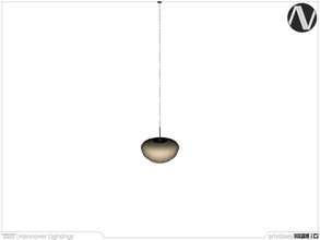 Sims 4 — Hannover Single Ceiling Lamp With Twisted Cable Medium by ArtVitalex — Lighting Collection | All rights reserved