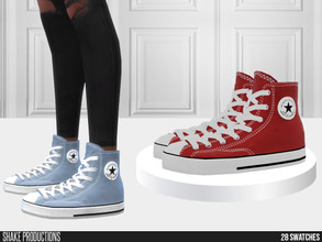 Sims 4 — 864 - Sneakers (Female) by ShakeProductions — Shoes/Sneakers New Mesh All LODs Handpainted 28 Colors
