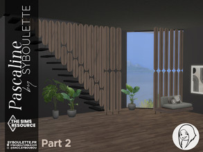Sims 4 — Pascaline set - Room dividers part 2 by Syboubou — I don't know about you but I just love room dividers when I'm