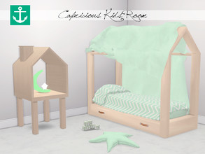Sims 4 — Capricious Kids Room by zarkus — Capricious Kids Room is a set for kids and babies who sees the magic in the