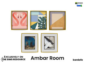 Sims 4 — kardofe_Ambar Room_Picture by kardofe — Wall picture, large, in five different options