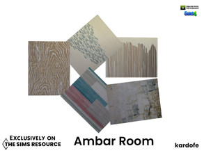 Sims 4 — kardofe_Ambar Room_Rug by kardofe — Rug in five different options