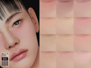 Sims 4 — Kija Blush| N20 by cosimetic — - It is suitable for male and female sims. ( Teen to elder ) - 12 swatches. - You