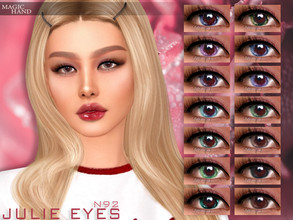 Sims 4 — Julie Eyes N92 by MagicHand — Cosmic eyes for males and females in 16 colors - HQ Compatible. Preview - CAS