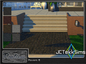 Sims 4 — Pavers 8 by JCTekkSims — Created by JCTekkSims