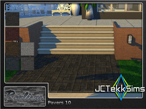Sims 4 — Pavers 10 by JCTekkSims — Created by JCTekkSims