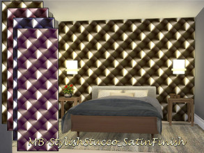 Sims 4 — MB-StylishStucco_SatinFinish by matomibotaki — MB-StylishStucco_SatinFinish Expressive textured wallpaper with a