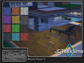 Sims 4 — Block Floor 1 by JCTekkSims — Created by JCTekkSims