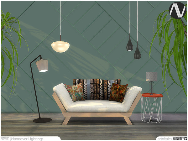 Sims 4 — Hannover Lightings by ArtVitalex — Lighting Collection | All rights reserved | Belong to 2022 ArtVitalex@TSR -