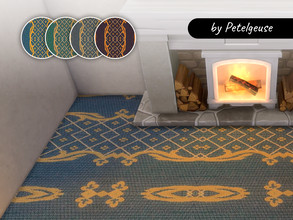 Sims 4 — Carpet 04 by Petelgeuse — You can easily find my CC files in the game! Enter in the search box Petelgeuse Follow