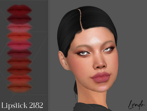 Sims 4 — Lipstick_2182 by LVNDRCC — Sheer glossy lip balm with subtle sating shine, in soft and intensive shades of dark