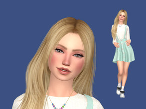 Sims 4 — Lyndsey Reaves by EmmaGRT — Young Adult Sim Trait: Bookworm Aspiration: Neighborhood Confidante *Make sure to