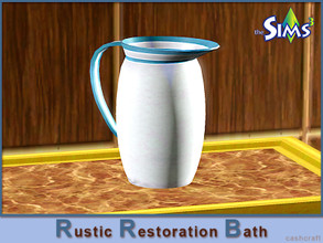 Sims 3 — Rustic Restoration Bath Pitcher by Cashcraft — A lovingly used vintage pitcher for your bathroom. Created by