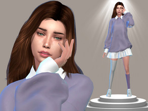 Sims 4 — Bella Rose by lhkkmrl — If you want the sim to look exactly as on the pictures, you must download all the