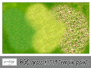 Sims 4 — BGC grass 1319  by so87g — you can found it in terrain paint-grass. All my preview screenshots are taken with