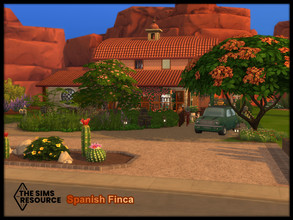 Sims 4 — Spanish Finca No CC by seimar8 — An easy play modern Spanish Finca which can be the perfect home or a Holiday