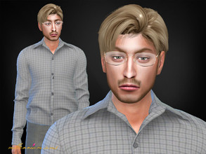Sims 4 — Geoffrey Landgraab by Millennium_Sims — For the Sim to look as pictured please download all the CC in the