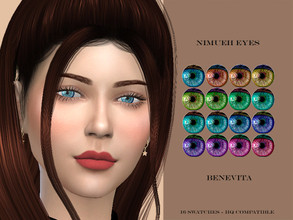 Sims 4 — Nimueh Eyes [HQ] by Benevita — Nimueh Eyes HQ Mod Compatible 16 Swatches For all age I hope you like! :)