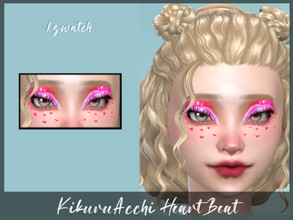 Sims 4 — Heart Beats by Kikuruacchi — - It is suitable for Female and Male. ( Teen to elder ) - 1 swatch - Custom