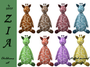 Sims 4 — SARO kids giraffe by SSR99 — A cute stuffed animal giraffe to display in your baby/kids room