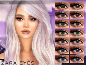 Sims 4 — Zara Eyes N93 by MagicHand — Stunning eyes for males and females in 16 colors - HQ Compatible. Preview - CAS