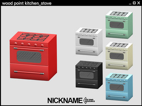 Sims 4 — wood point kitchen_stove by NICKNAME_sims4 — Warm and cozy kitchen set 13 package files. -wood point