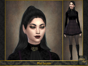 Sims 4 — Mei Lynn by SpookyAngel — CC Used No Sliders Used Please download all of the CC from the Required tab if you