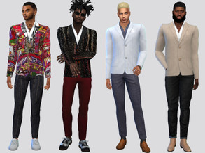 Sims 4 — Stylish Mens Blazer by McLayneSims — TSR EXCLUSIVE Standalone item 8 Swatches MESH by Me NO RECOLORING Please