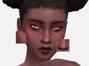Sims 4 — Forest Strawberry Blush by Sagittariah — base game compatible 5 swatch properly tagged enabled for all occults