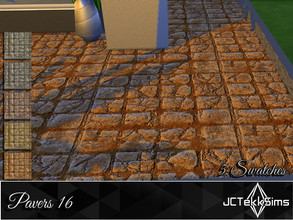 Sims 4 — Pavers 16 by JCTekkSims — Created by JCTekkSims