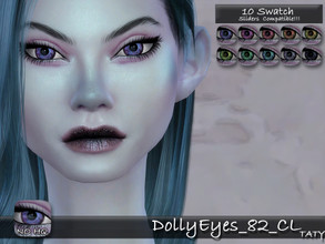 Sims 4 — DollyEyes_82_CL by tatygagg — New Fantasy Eyes for your sims. - Female, Male - Human, Alien - Toddler to Elder -